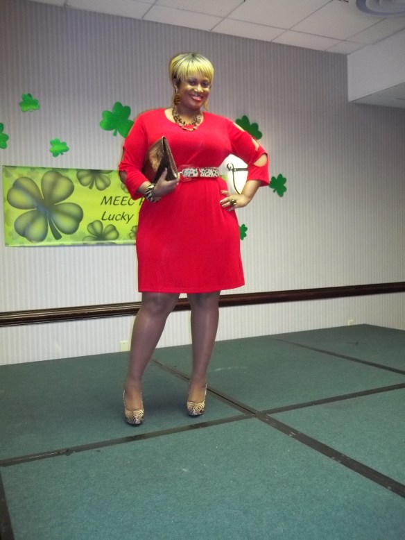 OOTD: My HSN Red Slinky Cut-Out Sleeve Dress | "Trendy Curves" by Bella Styles, LLC OOTD: My HSN Red Slinky Cut-Out Sleeve Dress | "Trendy Curves" by Bella Styles, LLC