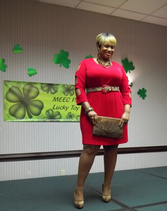 OOTD: My HSN Red Slinky Cut-Out Sleeve Dress | "Trendy Curves" by Bella Styles, LLC OOTD: My HSN Red Slinky Cut-Out Sleeve Dress | "Trendy Curves" by Bella Styles, LLC