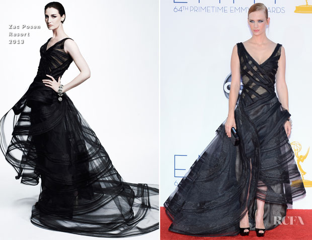 January-Jones-In-Zac-Posen-2012-Emmy-Awards