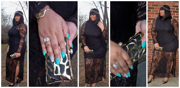 Stiletto Lace Collage