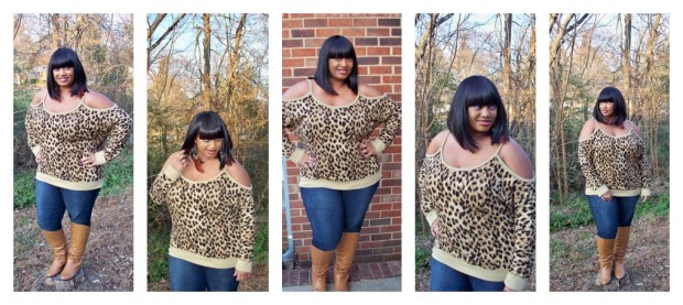 Torrid Leopard Collage