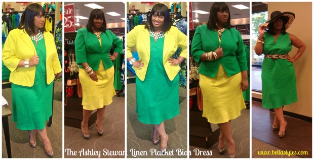 Ashley Stewart Linen Collage