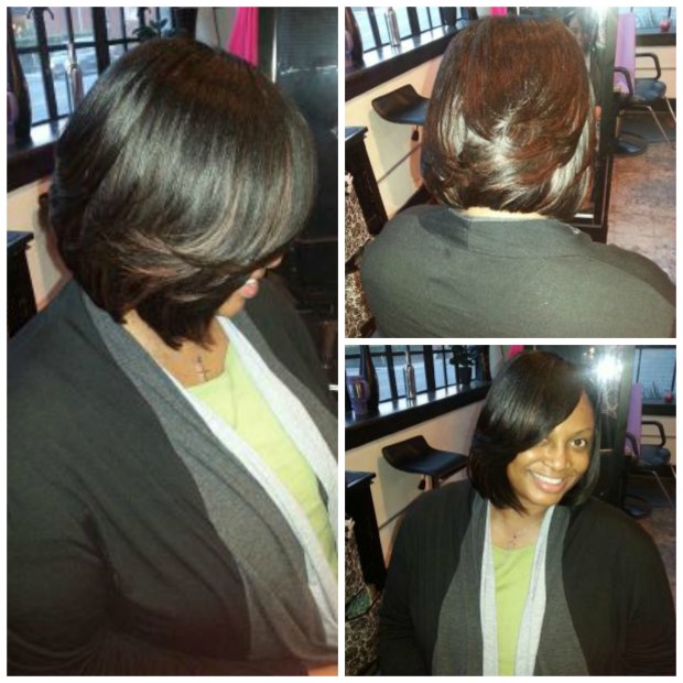 Bob Hairstyle Collage