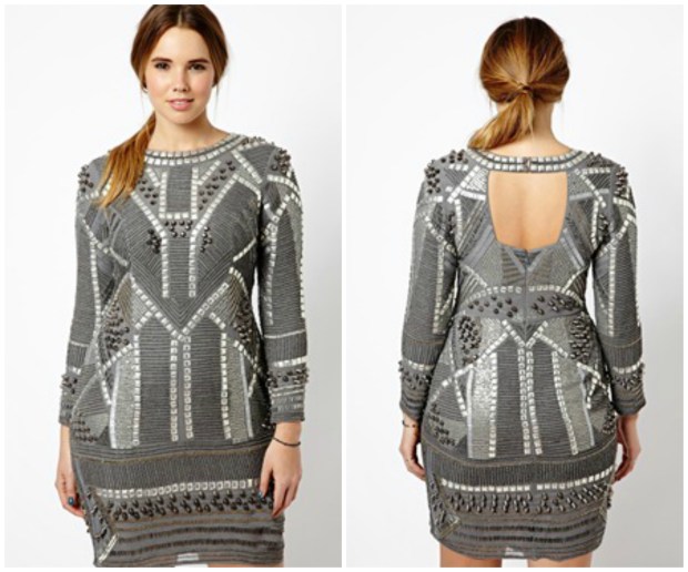 Asos Armour Dress Collage