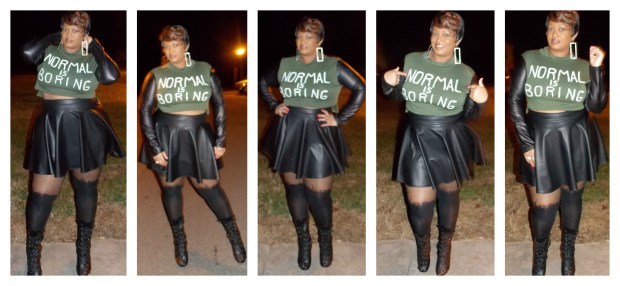 Normal Is Boring Collage