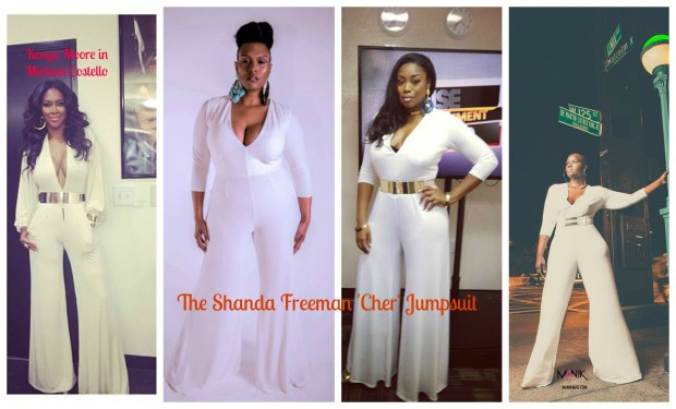 Cher Jumpsuit Collage