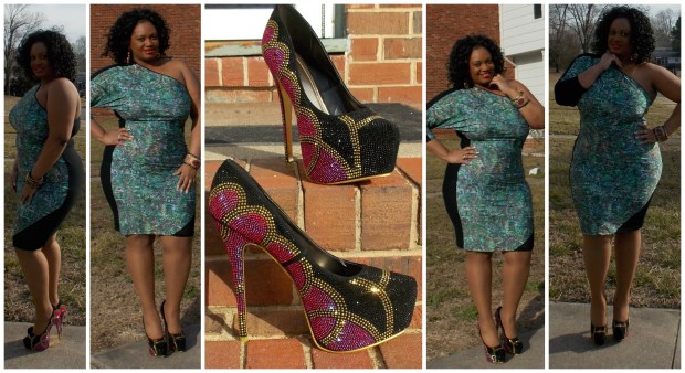 Scarlett Dress #2 Collage