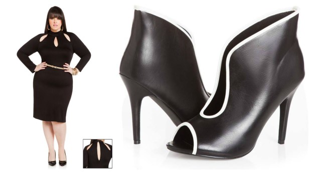 AS Dress and Booties Collage