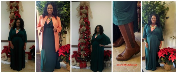 Charlize Maxi Dress Collage