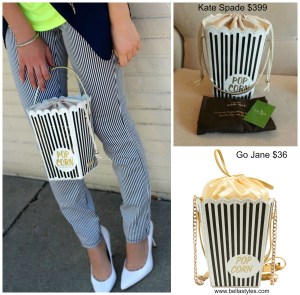 Kate Spade Popcorn Clutch Collage