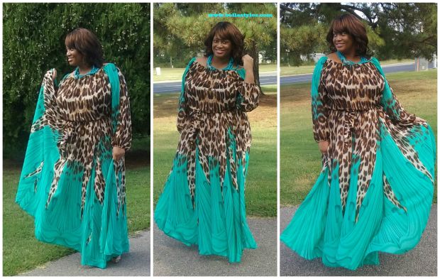 Chiffon Cheetah Collage